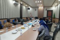 Bupati James Uang saat Melakukan Rapat Tatap Muka dengan Pihak RSUD Jailolo