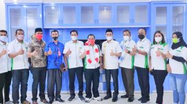 Pengurus PPI Pusat, Wakil Bupati Halbar Djufri Muhamad dan Pengurus PPI Halbar. Foto: Dok Istimewa
