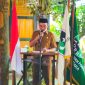 Wakil Bupati Halmahera Barat | Djufri Muhamad saat berpidato sekaligus membuka secara resmi Musda III KAHMI Halbar