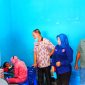 Wakil Bupati Halbar Djufri Muhamad didampingi Sarlin Tantu dan Herman Moanorak (Anggota DPRD Halbar)