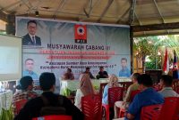 Suasana Musyawarah Cabang PPI Halbar ke III 