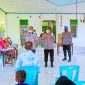Wakil Bupati Halbar Didampingi Kapolres dan Kadis DPM-PD saat memantau langsung suasana berjalannya Pemilihan Kepala Desa