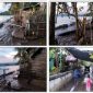 Tampak sejumlah rumah warga di Jailolo Selatan yang terkena dampak Banjir Rob (dok/BPBD Halbar)