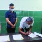 Suasana Penandatanganan Kontrak kerja antar RSUD Jailolo dan Pihak Ketiga yang disaksikan oleh Kepala Kejaksaan Halbar (Dok/Amr)
