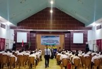 Tampak sejumlah Cakades Halmahera Barat saat mengikuti Uji Kompetensi 