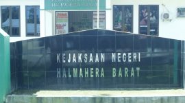 Kantor Kejaksaan Negeri Kabupaten Halmahera Barat (defactonews/Eghez)