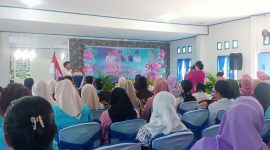 Tampak Ketua GOW Halbar saat memberikan sambutan. (Dok/Ghez)