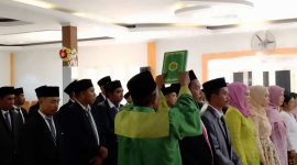 Sebanyak 45 Anggota PPK saat disumpah (dok/istimewa)