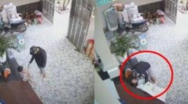 Tangkapan layar video penculikan anak yang dimasukkan ke karung viral di media sosial. Namun polisi memastikan bahwa video tersebut hoaks dan bukan di wilayah Kota Bekasi. (Istimewa)