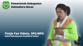 Kepala Bidang Kebudayaan Disdikbud Halbar 