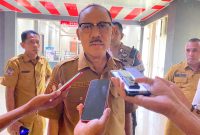 Bupati Halmahera Barat, James Uang (foto/elang)