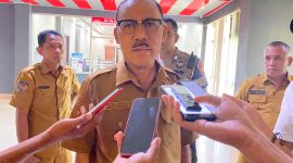 Bupati Halmahera Barat, James Uang (foto/elang)