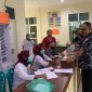 Bupati Halmahera Barat, James Uang saat melakukan Inspeksi Mendadak di RSUD Jailolo (dok/terasmalut)