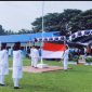 Upacara Peringatan Hari Pendidikan Nasional di SMP N 2 Kabupaten Halmahera Barat 