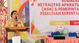 Ketua Bawaslu Halbar, Nimbrot Lasa (dok/haryadi)
