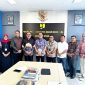 Bupati Halmahera Barat, James Uang didampingi sejumlah OPD saat menyambangi BPJN Malut (Dok/Ist)