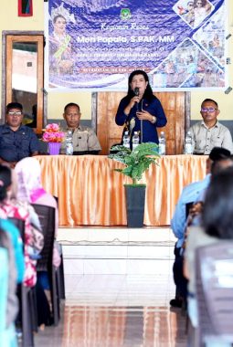 Fiskal Menurun, Semangat Aspirasi Masyarakat Kecamatan Ibu Tetap Menguat Bersama Meri Popala