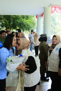 Seluruh Kontingen HKG Tiba di Halbar, Julius Marau: “Kita Jemput dengan Penuh Hormat dan Kekeluargaan”