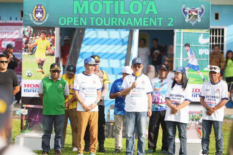 Pembukaan Open Turnamen Motiloa CUP II (Dok/Ist)