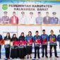 11 ASN Dinas Komunikasi, Informatika, Statistik, dan Persandian Kabupaten Halmahera Barat, penerima penghargaan di HUT Korpri ke-54 (Dok/Ist)