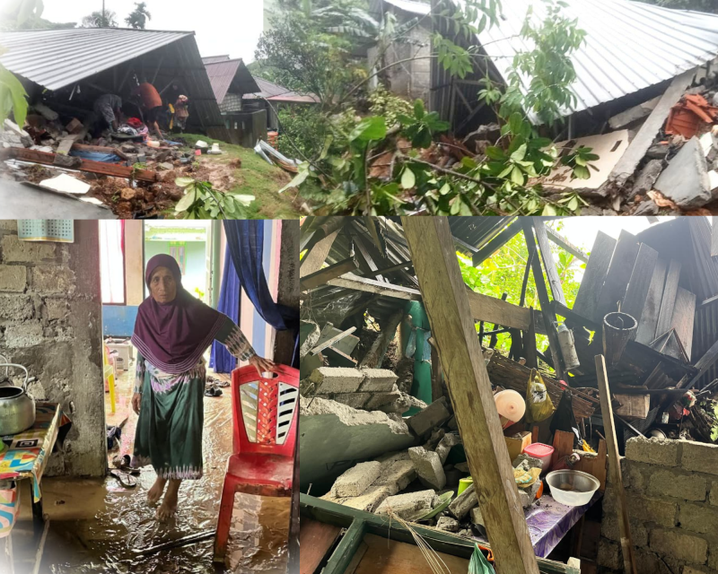 Bencana Longsor  dan Banjir di Desa Tolofuo. Rabu 07 Januari 2026