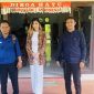 Kuasa Hukum Pangkalan Kios Nadia Saat menyambangi Kantor Disperindagkop Halbar (Dok/Ist)