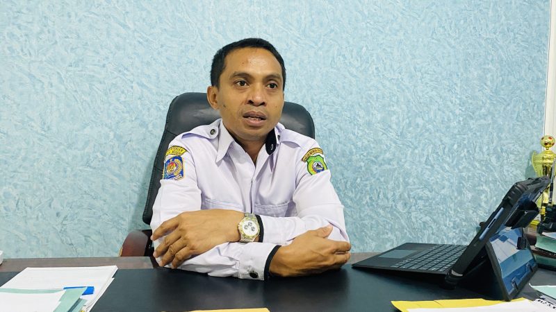 Kepala Inspektorat Halmahera Barat, Reinhard Bunga (Dok/Ist)