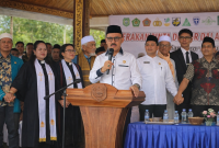 Deklarasi Halmahera Barat Cinta Damai sekaligus Halal Bihalal. (Dok/Ist)