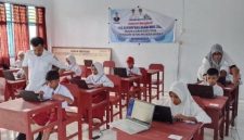 Tampak Siswa SD N 12 Halmahera saat menjalani Tes Kemampuan Akademik (Dok/Ist)