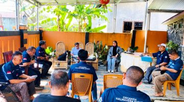 Rapat penataan kembali struktur Organda Halbar (Dok/Ist)