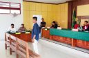 Sidang tipiring yang digelar oleh Pengadilan Negeri Ternate yang bersidang di Jailolo (Dok/Ist)