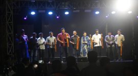toki dolo-dolo sebagai penanda Festival Teluk Jailolo 2026 Resmi digelar (Dok/Ist)