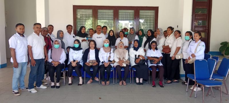 Sejumlah Perwakilan PPPK Paruh Waktu mendatangi kediaman Bupati Halmahera Barat memastikan isu PPPK yang bakal dirumahkan. (Dok/Ist)