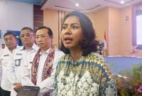 Anggota Komisi V DPR RI Dapil Maluku Utara, Irene Yusiana Roba, menegaskan komitmennya mengawal usulan perubahan trayek kapal agar masyarakat Loloda memperoleh layanan transportasi laut yang lebih aman dan memadai (Dok/Ist).