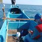 Petugas melakukan survei batimetri di perairan Barataku untuk memperoleh data teknis kedalaman, arus, dan kondisi perairan sebagai dasar rekomendasi titik lego jangkar KM Sabuk Nusantara 35. (Dok/Ist)