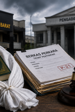 Yakin Tak Bersalah ! Keluarga Tersangka Dugaan Fitnah Tantang Kapolres Halbar Sumpah Pocong, Ajukan Praperadilan