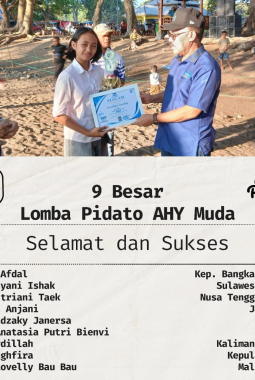 Grelhia Lovelly Bau Bau Bawa Nama Halbar Tembus 9 Besar Nasional Lomba Pidato AHY Muda