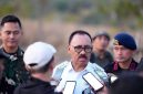 Bupati Halmahera Barat, James Uang didampingi Dandim 1501/Ternate Kolonel Inf. Jani Setiadi dan Plt. Kapolres Halmahera Barat, AKBP Muhammad Musni (Dok/Ist)