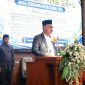 Bupati Halmahera Barat James Uang menyampaikan sambutan dalam rapat paripurna DPRD Halbar, Jumat (25/9/2026) | Dok/Ist