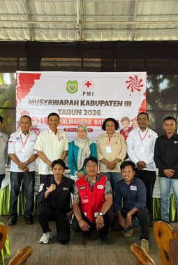 Muskab III PMI Halbar Tetapkan Chuzaemah Djauhar sebagai Ketua 2026–2031