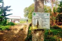 Proyek Jembatan Penghubung antara Perkampungan dengan Sawah di Desa Lolori, Kecamatan Jailolo, Kabupaten Halmahera Barat (Dok/Ist)